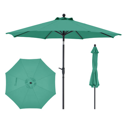9FT Beige Outdoor Patio UA030 Umbrella