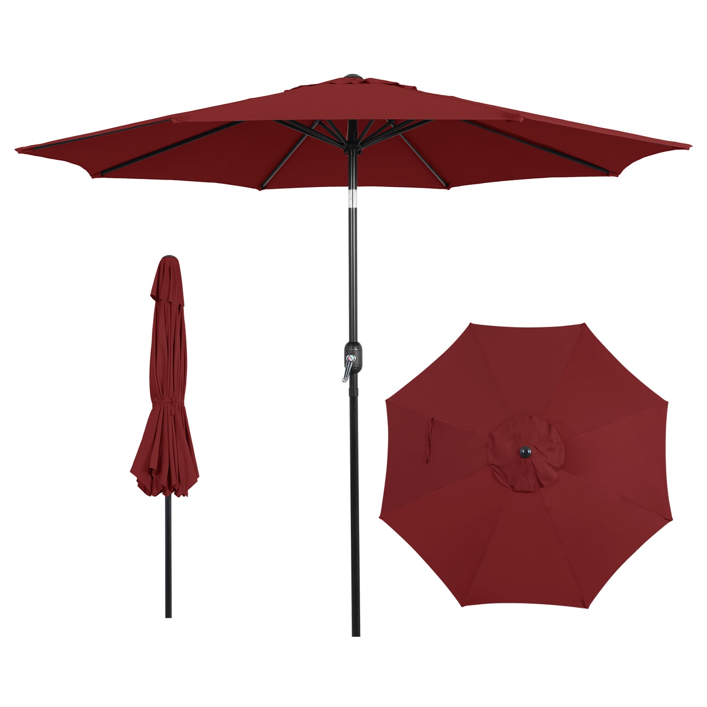 9FT Outdoor Patio UC706 Umbrella