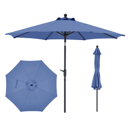 9FT Beige Outdoor Patio UA030 Umbrella