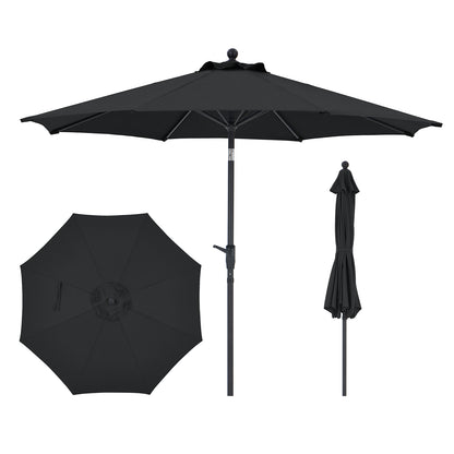 9FT Beige Outdoor Patio UA030 Umbrella
