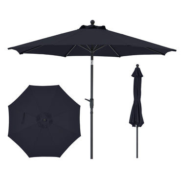 9FT Beige Outdoor Patio UA030 Umbrella