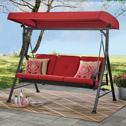 Mainstays Belden Park 3-Person Daybed Swing