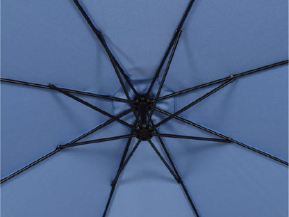 AE Outdoor 10FT Offset Patio Umbrella with Infinite Tilt & Cross Base