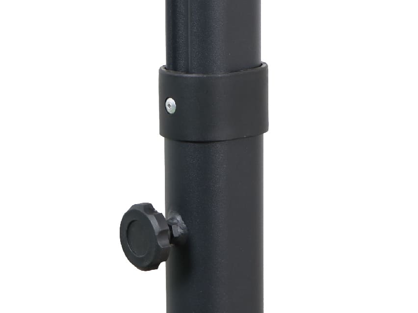 AE Outdoor 6.5 x 10FT Cantilever Patio Umbrella with Cross Base