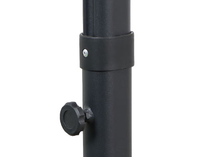 AE Outdoor 6.5 x 10FT Cantilever Patio Umbrella with Cross Base