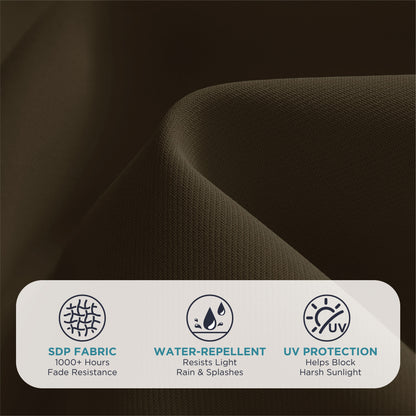 AE Outdoor 10FT Cantilever Patio Umbrella with Infinite Tilt & Cross Base