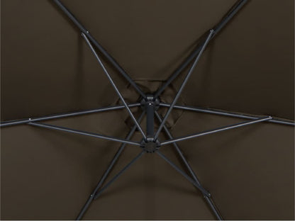 AE Outdoor 10FT Cantilever Patio Umbrella with Infinite Tilt & Cross Base