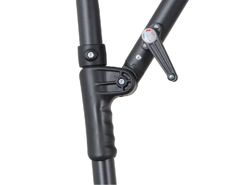 AE Outdoor 10FT Cantilever Patio Umbrella with Infinite Tilt & Cross Base