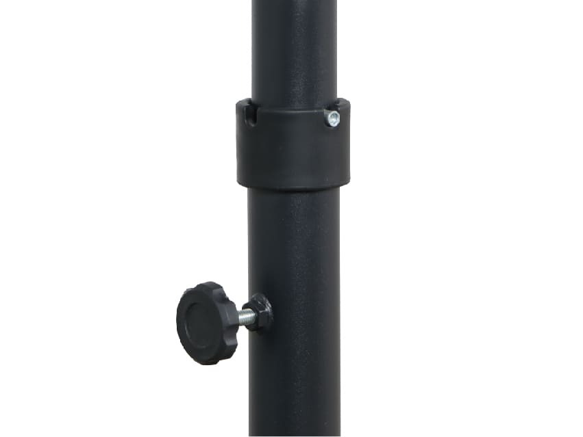 AE Outdoor 10FT Cantilever Patio Umbrella with Infinite Tilt & Cross Base