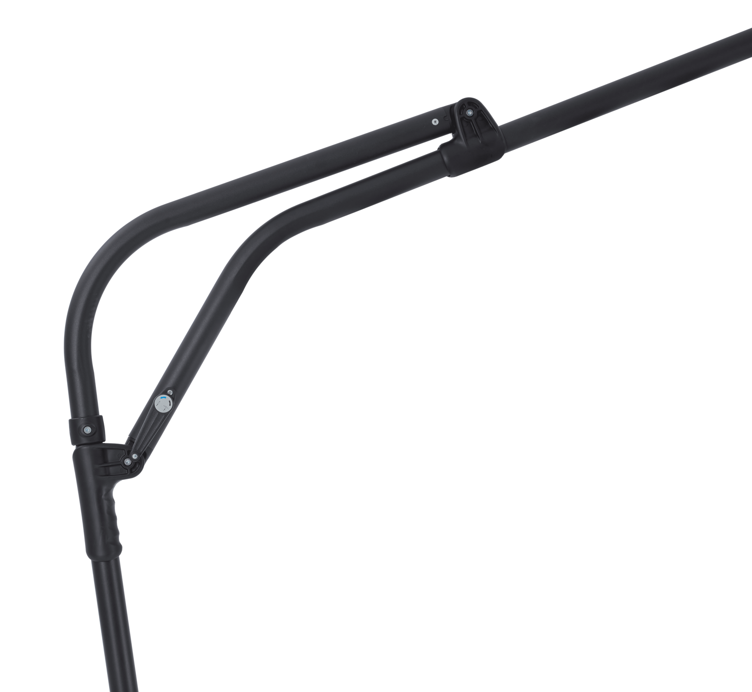 AE Outdoor 10FT Cantilever Patio Umbrella with Infinite Tilt & Cross Base