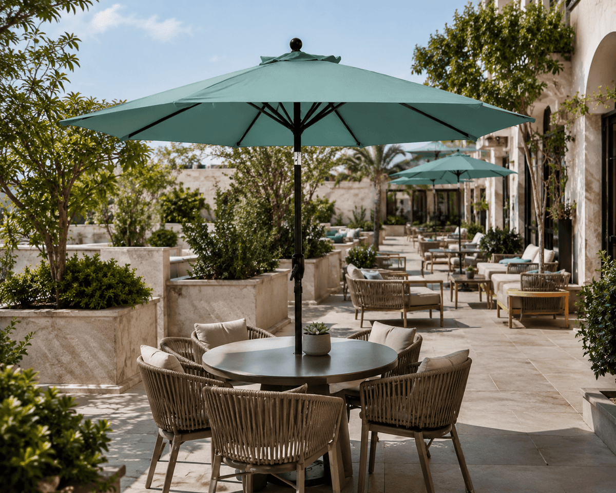 Auto Tilt Umbrellas