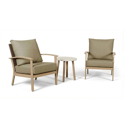 AE Outdoor 3-Piece Patio Bistro Set with 2 Chairs + Coffee Table