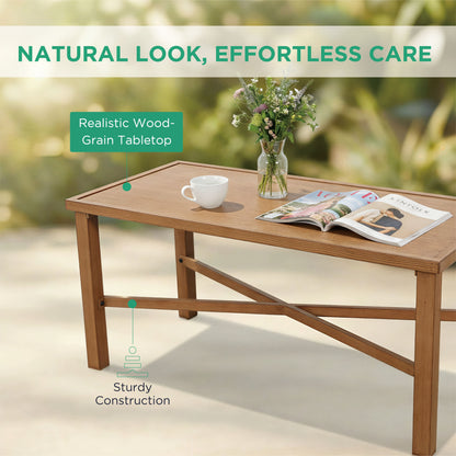 AE Outdoor 4-Piece Wicker Patio Conversation Set with Padded Cushions | Light Grey