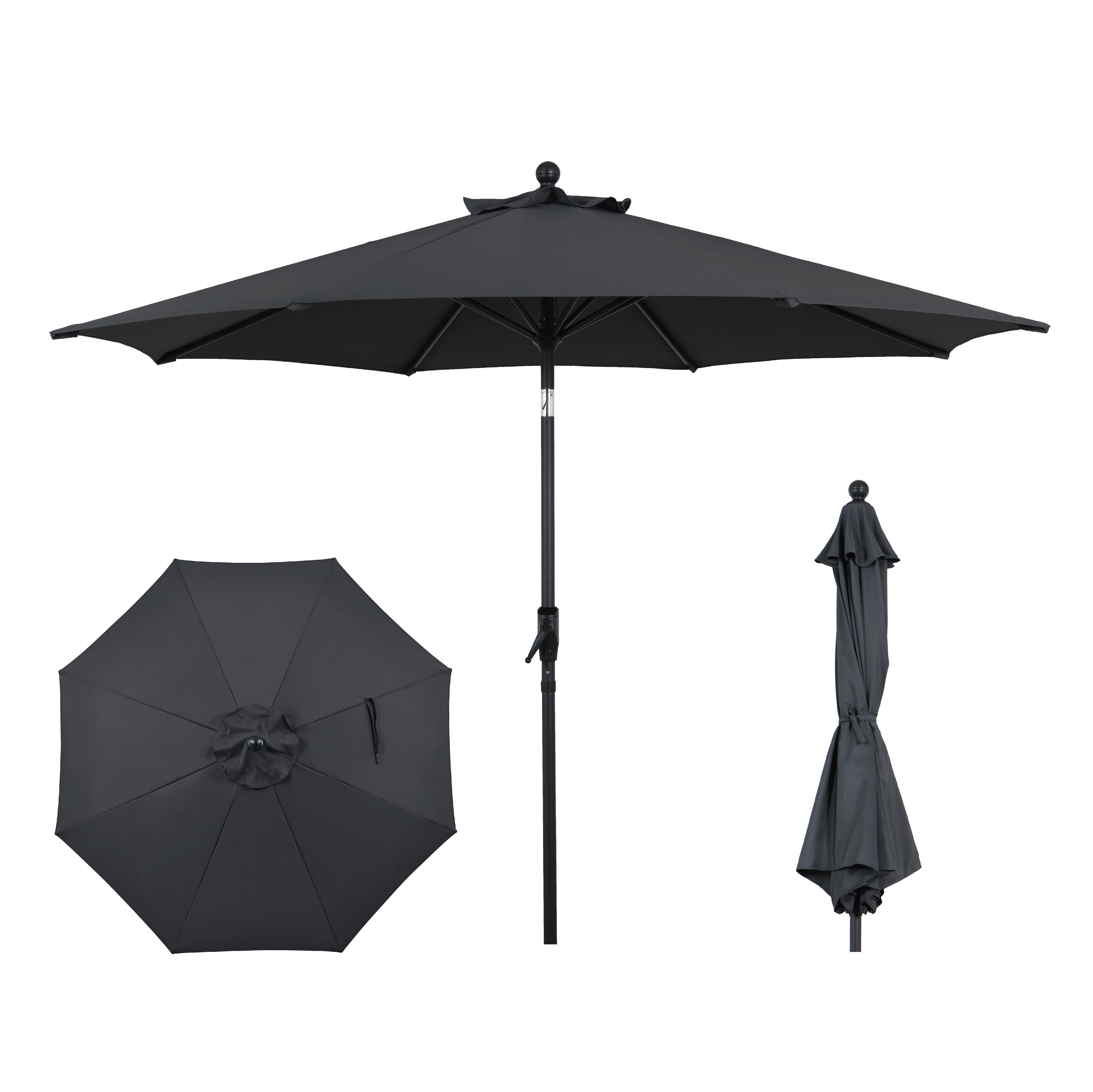 9FT Patio Umbrella with Auto Tilt | AE Outdoor – Aeoutdoor