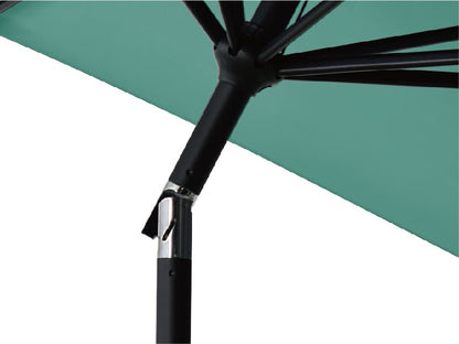 AE Outdoor 9FT Patio Umbrella with Crank Lift & Auto Tilt