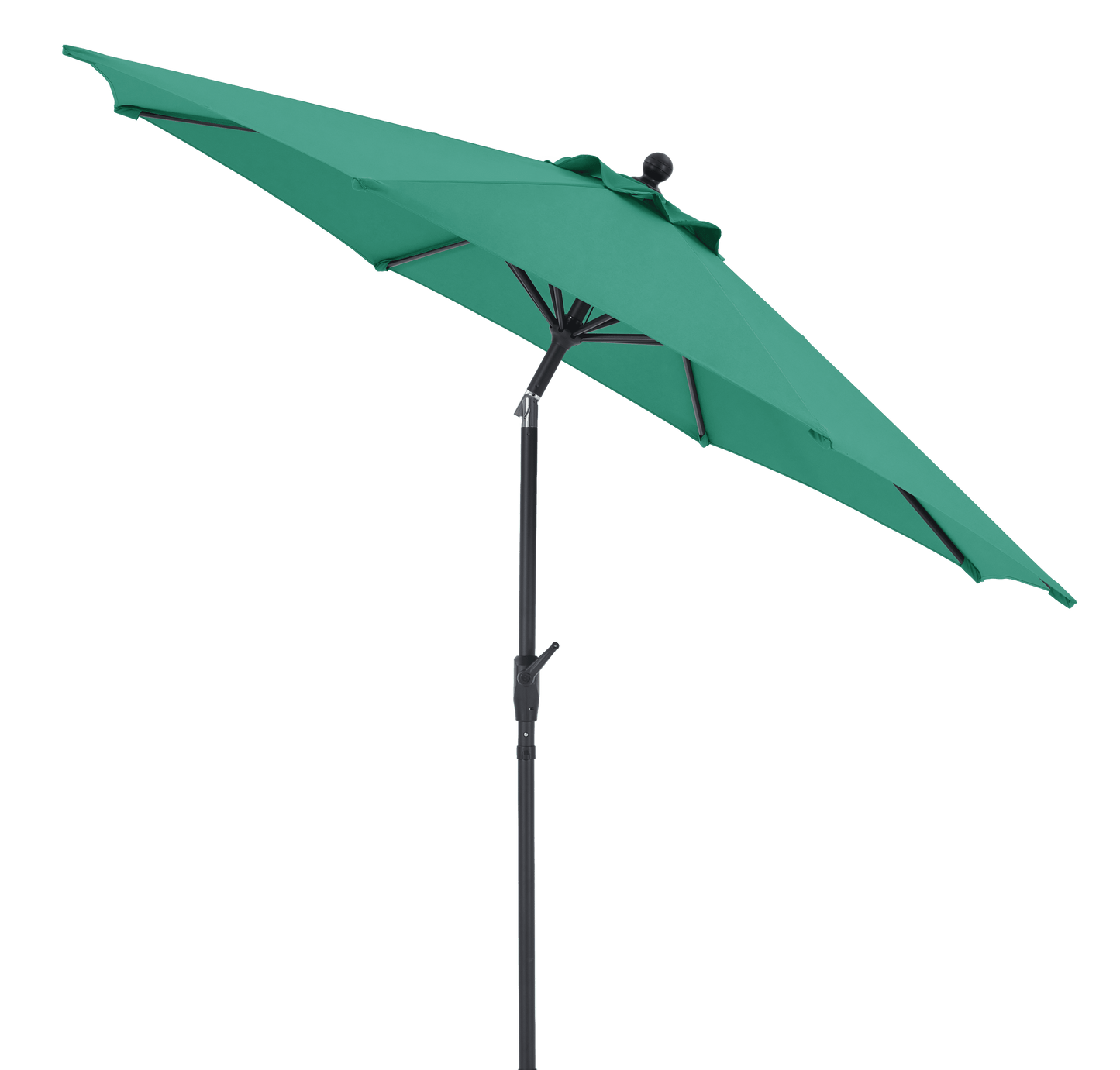 AE Outdoor 9FT Patio Umbrella with Crank Lift & Auto Tilt