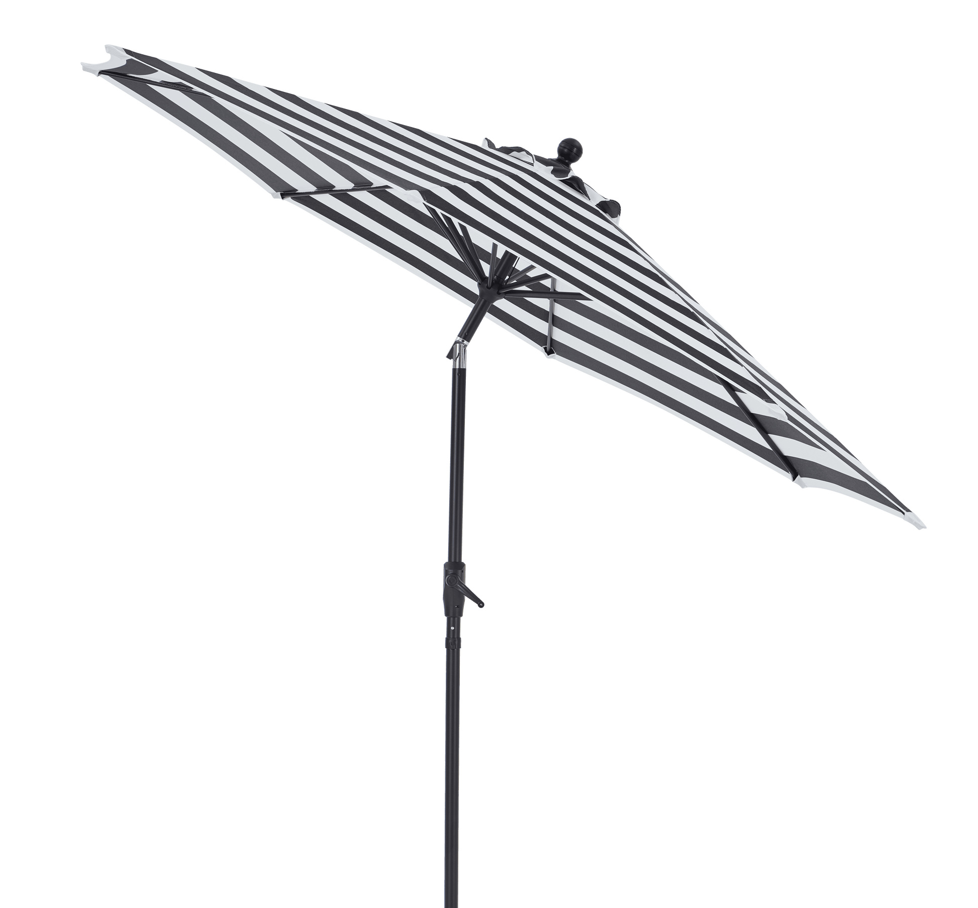 AE Outdoor 9FT Patio Umbrella with Crank Lift & Auto Tilt