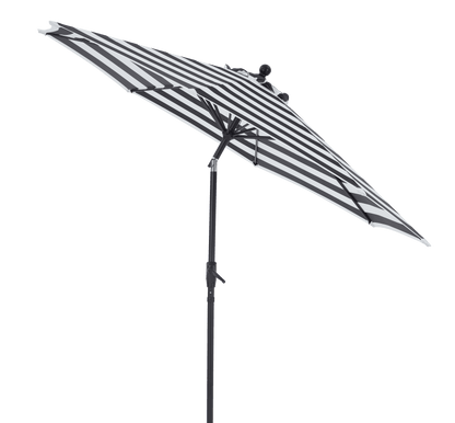 AE Outdoor 9FT Patio Umbrella with Crank Lift & Auto Tilt