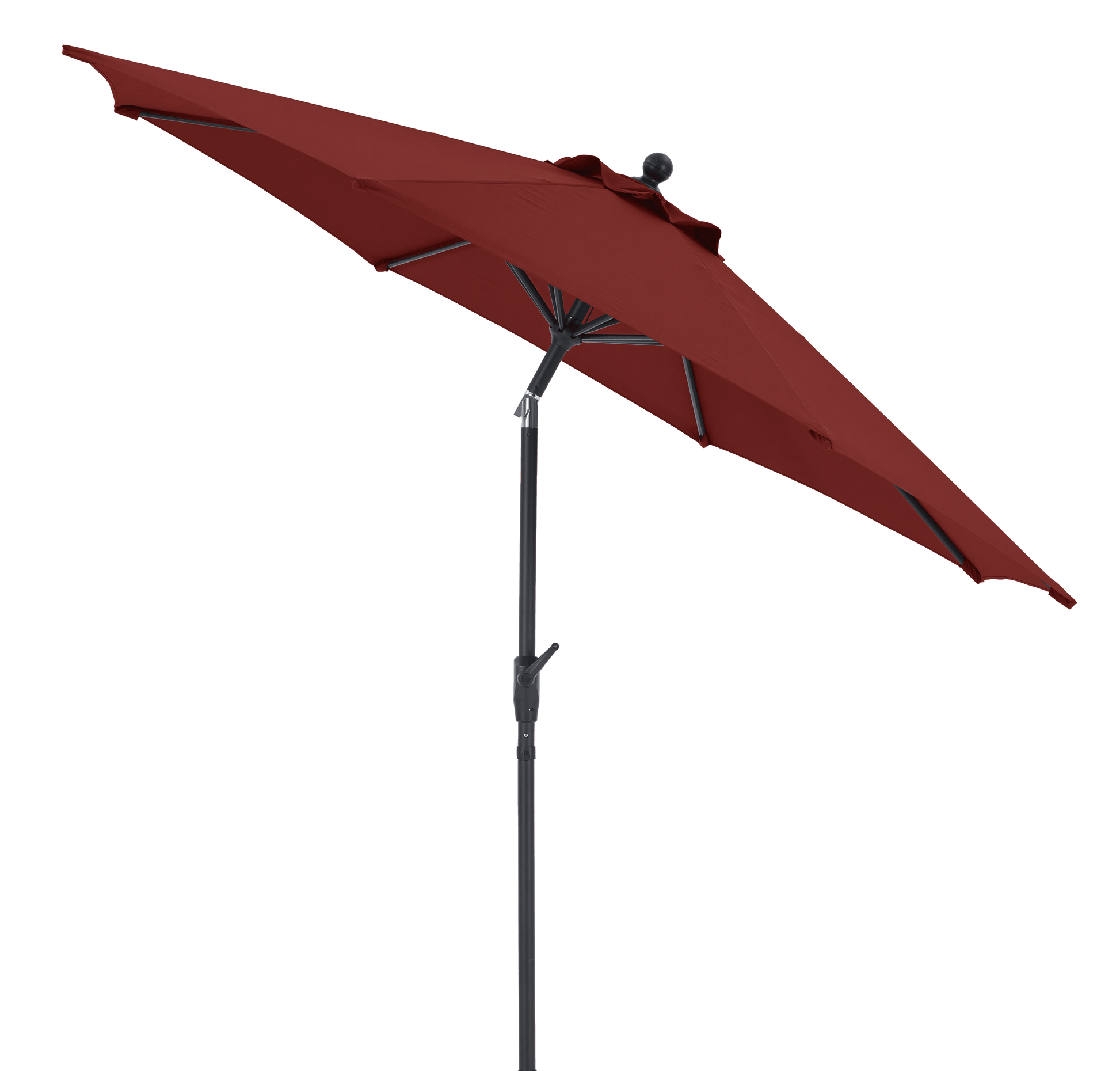 AE Outdoor 9FT Patio Umbrella with Crank Lift & Auto Tilt