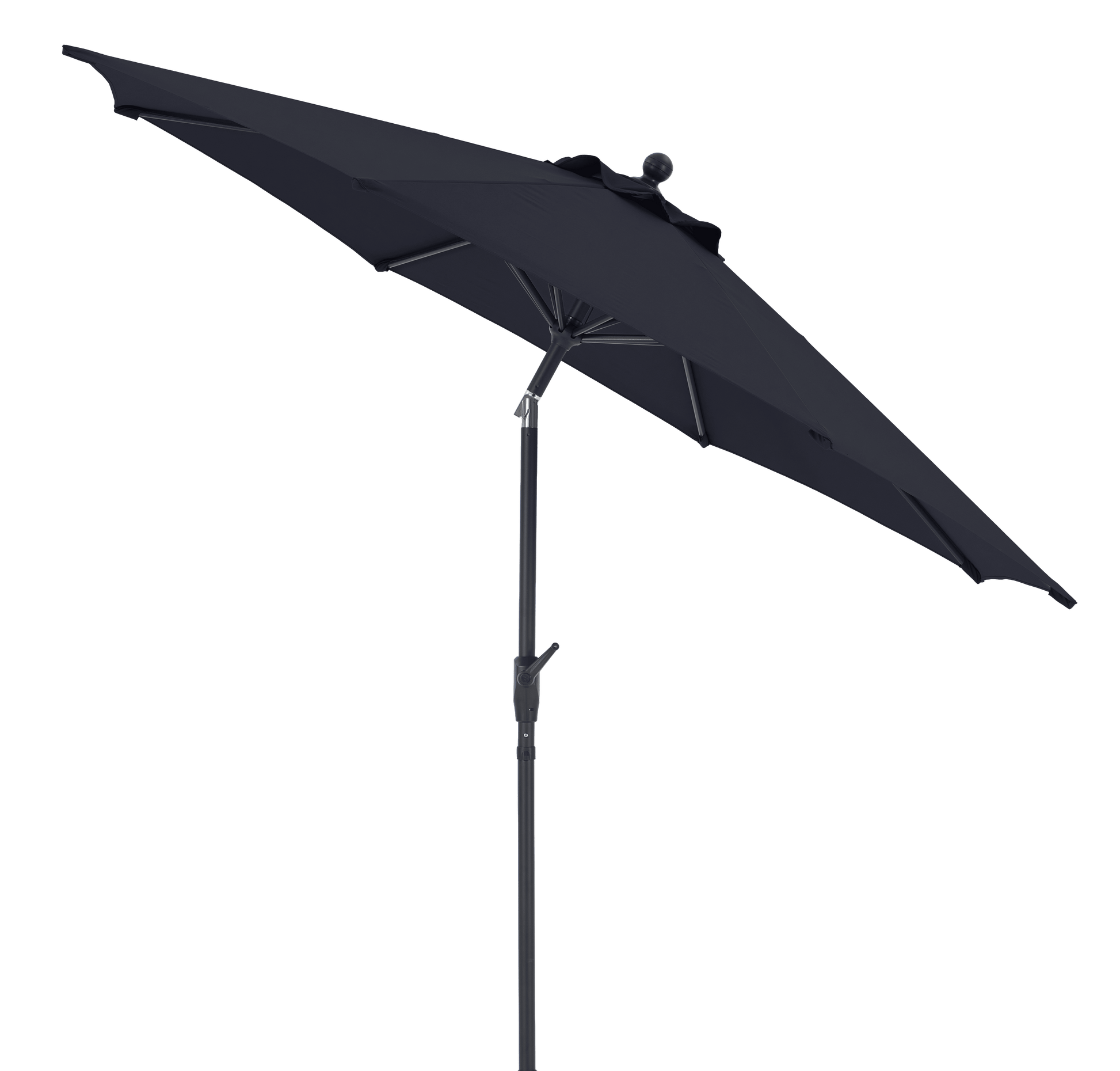 9FT Patio Umbrella with Auto Tilt