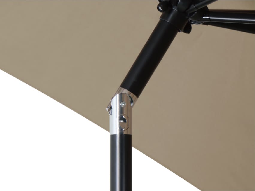 AE Outdoor 9FT Patio Umbrella with Crank Lift & Tilt