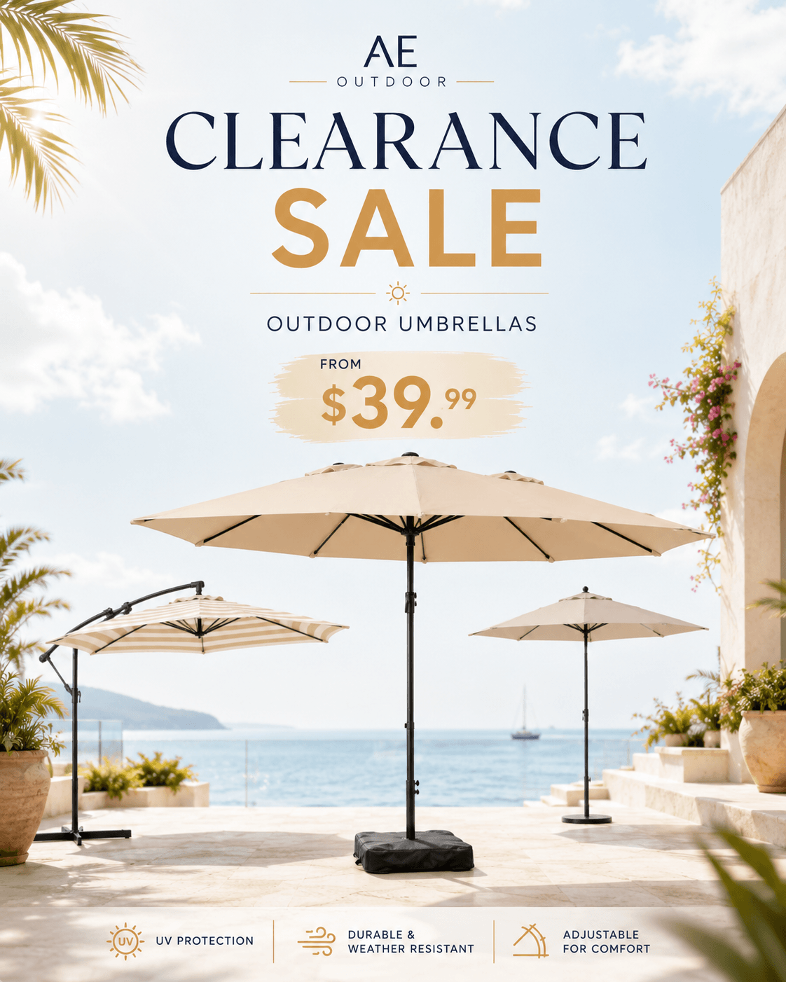 clearance sale on patio umbrellas PURPLE LEAF White Outdoor Umbrella Economical Large Patio 20% Off Our practical patio umbrella replacement canopy is the perfect solution for restoring your old 7 Best Patio Umbrella Clearance